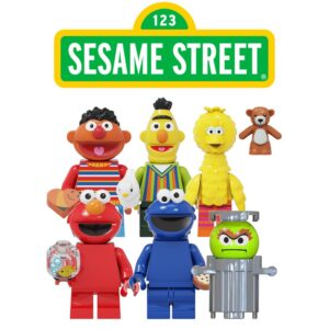 Sesame Street (Muppet Show) Σετ Συλλεκτικές Φιγούρες